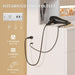 White Vanity Desk With Multifunctional Illuminated Mirror