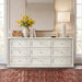 9 Drawers Dresser for Bedroom with Charging Station, Modern Chest of Drawer