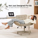 Criss Cross Office Chair, Swivel Makeup Vanity Chair with Wheels