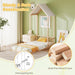 Twin Size Montessori Floor Bed Natural SolidWoodFrame