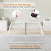 14 Inch Metal Queen Bed Frame with Steel Support, Noise-Free