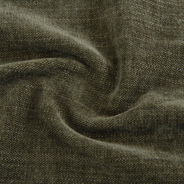 King Size Boucle Platform Bed with Thick Headboard and Footboard, Block Style Upholstery Floor Bed Frame, Green