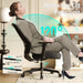 Ergonomic Mesh Office Chair,Comfy Computer Desk Chair- BIFMA 5.1 Certified Commercial Swivel Task Chair for Home Office-Adjustable Lumbar Support & Armrests,Tilt Function,Wide Seat(Noir Black)