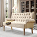 Beige Loveseat Sofa for Living Room