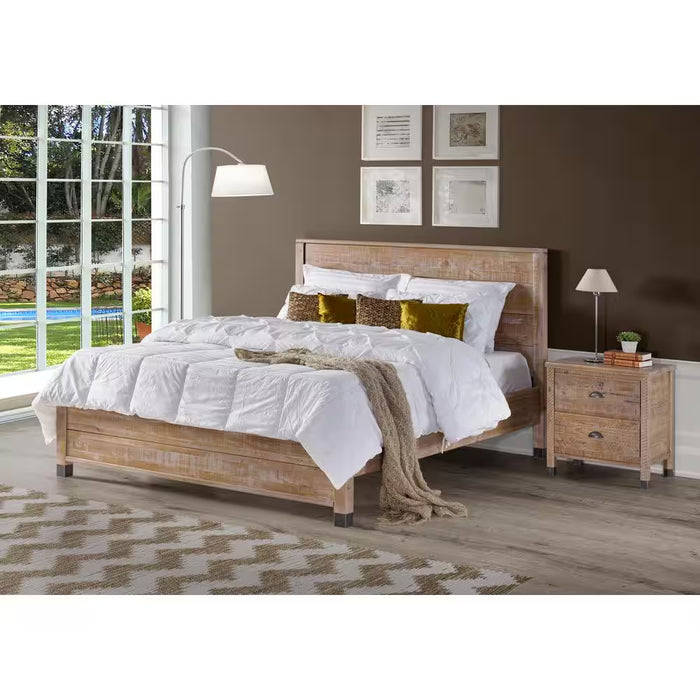 Baja Barnwood King Platform Bed