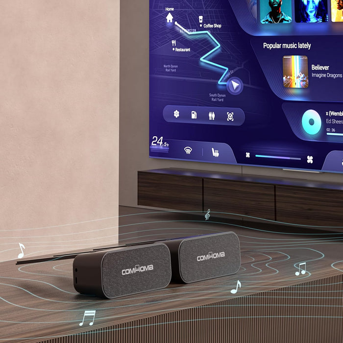 Loveseat Recliner Sofa,Fabric Home Theater Seating Seats,Rv Manual Reclining Chair with Bluetooth Speakers,Living Room Furniture Set