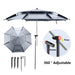 Upgraded Fishing Umbrella 2.0-2.6M Outdoor Sun Umbrella 360° Adjustable Beach Umbrella Thickened Waterproof anti UV Parasol