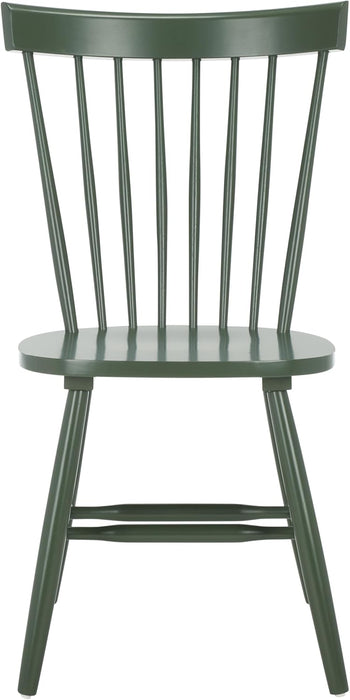 Home Collection Parker Dusty Green Windsor Spindle Solid Wood Dining Chair Set of 2