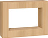Modern Console Table, 47.2'' Entryway Table with Storage, Fluted Couch Table behind Sofa, for Entrance, Foyer, Living Room, Bedroom, Dining Room, Natural CTNA2501