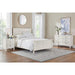 Marsden Ivory Wooden Cane Queen Bed (65 In. W X 54 In. H)