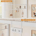 Twin Over Twin White Bunk Bed LShapedDeskWithChargingAndStorage