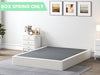 9 Inch High Profile Box Spring, Sturdy Metal Frame Mattress Foundation, Easy Assembly, Quiet & Noise-Free, Queen Size