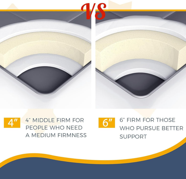 6"" Extra Thick Futon Mattress Floor Mattress， Diamond Pattern Mattress Pad Tatami Pad Japanese Floor Mattress for Adults Floor Bed Roll up Mattress Guest Mattress, Full