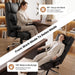 Office Chair, Executive Big and Tall Desk Computer Chair 400Lbs