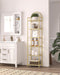 Bookcase Bookshelf, Tempered Glass Bookshelves