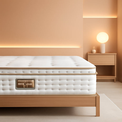 Queen Firm Hybrid Mattress Featuring Lumbar Support