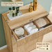 Fluted 5 Drawers Dresser for Bedroom, 45" Tall Modern Dressers & Chest of Drawers with Metal Handle, Wood Closet Clothes Storage Organizer,Storage Dressers Organizer for Hally/Living Room, Natural