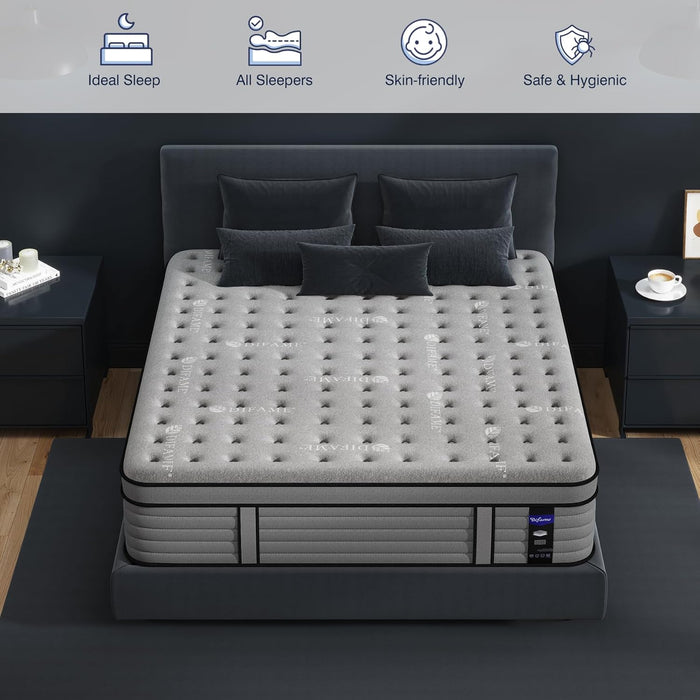 Queen Size Premium GelInfused Memory Foam Mattress