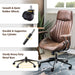 Dark Brown Ergonomic Executive Office Chair Deluxe