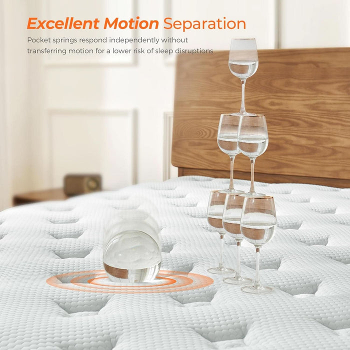 Queen Size Hybrid Mattress Gel MemoryFoam ProEdition