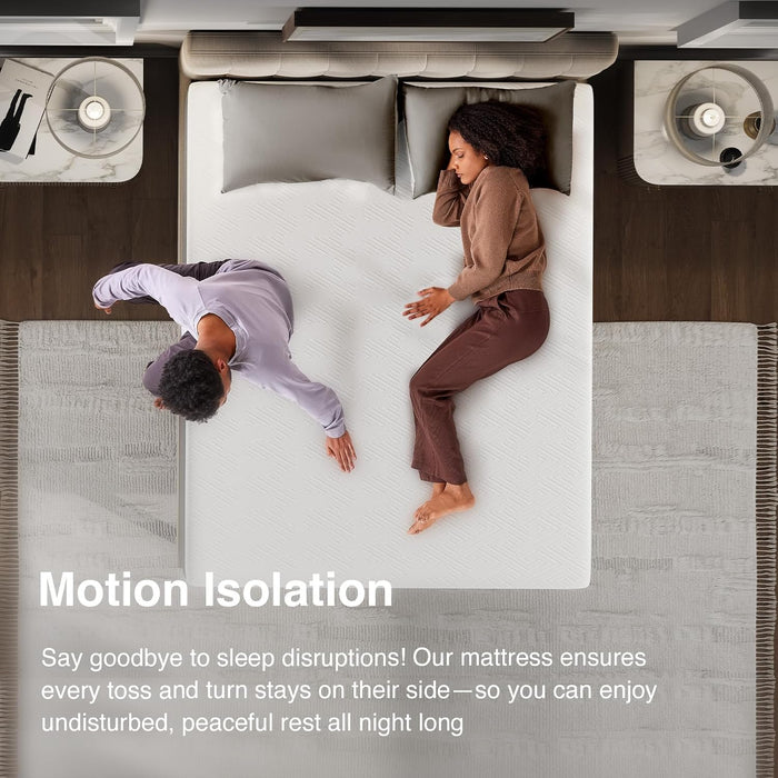 14 Inch Mattress Queen, Gel Memory Foam Queen Mattress in a Box with Comfort Foam for Contour Support & Motion Isolation & Edge Support, Certipur-Us Certified