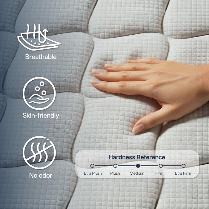 Full Size Memory Foam Hybrid Mattress UltraComfort