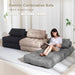 Portable Folding Couch Bed with Pillow