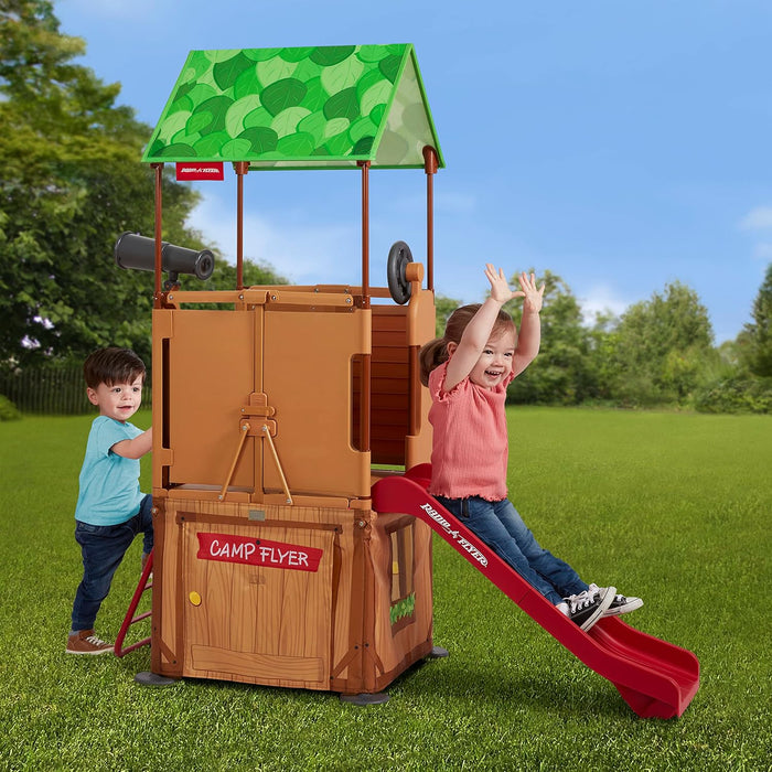 Play & Fold Awaytreehouse, Toddler Climber, Kids Playhouse for Ages 2-5