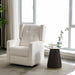 White Swivel Rocker Recliner