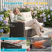 4 Piece All Weather Wicker Patio Furniture Set for Porch Patio