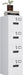 White IndustrialGrade 4 Drawer File Cabinet Lockable