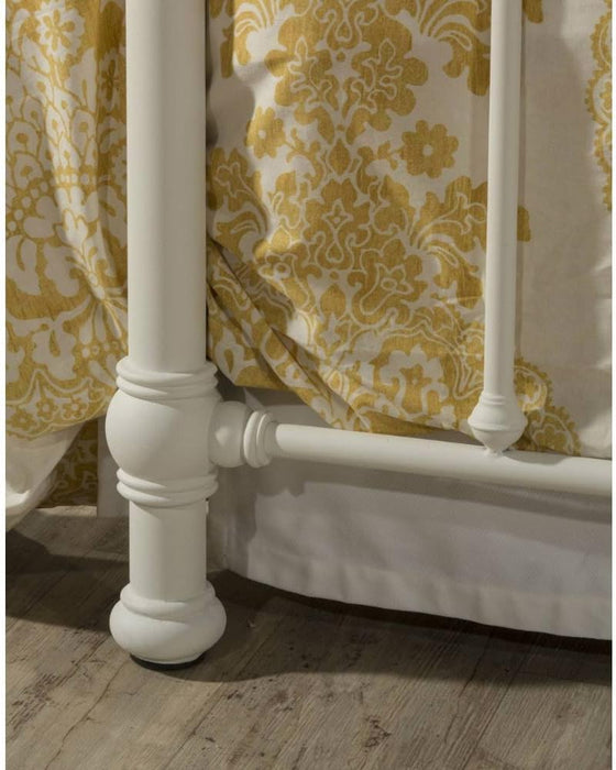 Kirkland Soft White Metal Full/Queen Headboard