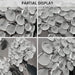 Flower Canvas Wall Art for Bedroom Women Black and White Painting | 20 X 40 Inch Girls Room Decor,Floral Painting Wall Decor,Office Decorations for Women,Living Room Wall Art