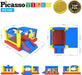 [Upgrade Version] KC102 12X10 Foot Inflatable Bouncer Jumping Bouncing House Jump Slide Dunk Playhouse W/Basketball Rim