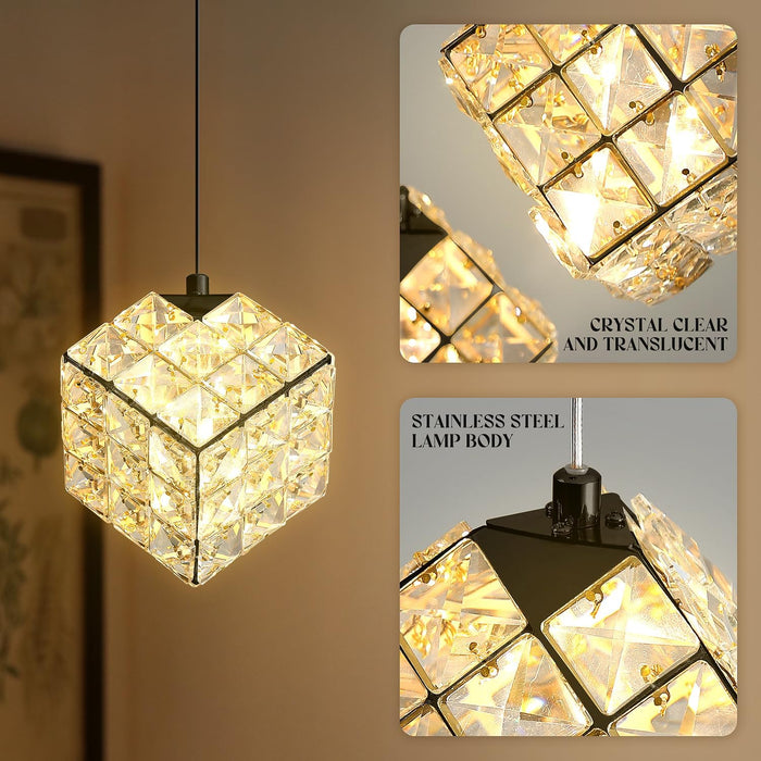10-Lights LED Staircase Chandelier Modern Foyer Chandeliers Large Chandelier for High Ceilings,Crystal Pendant Light for Living Room Stairwell Dining Room Entryway