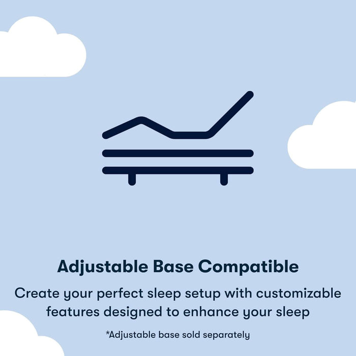Sleeptrue Firm 12" Queen Memory Foam Mattress in a Box, Cooling, Breathable, and Pressure Relieving - 100 Night Trial, Certipur-Us Certified and 10 Year Limited Warranty
