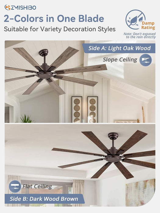 Premium Oil Rubbed Bronze Quiet Ceiling Fan