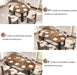Walnutwood Oval Extendable Dining Table With Leaves
