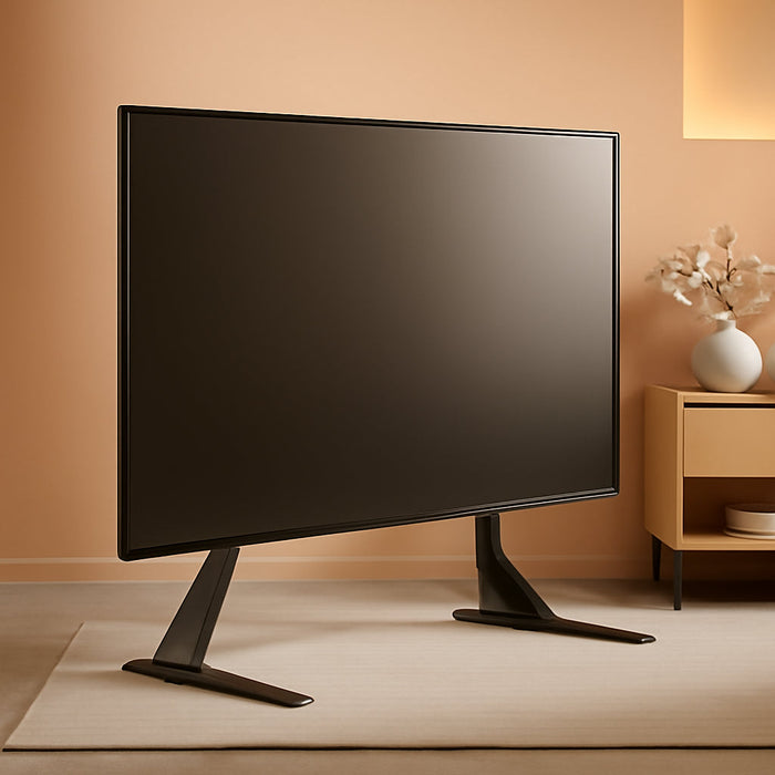 Universal TV Stand Table Top Replacement TV Legs for 22-65 Inches LCD Flat&Curved Screen TV, Max VESA up to 800X400Mm Support 110Lbs
