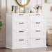 Wood Dresser for Bedroom with 8 Drawers