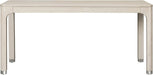 Modern Wood 66-Inch Rectangular Dining Table, Seats 4-6, Light Oak