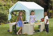 Backyard Bungalow Role-Play Playhouse with Kitchen, Garden, & Canopy