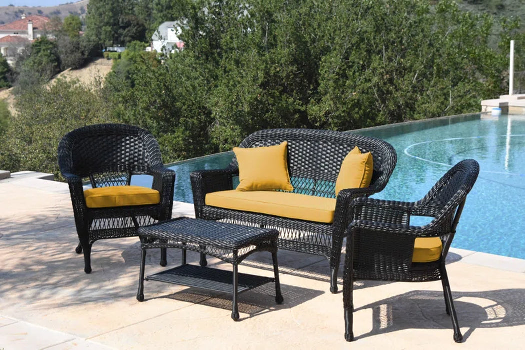 Cecilton 4 - Person Patio Conversation Sets with Cushions