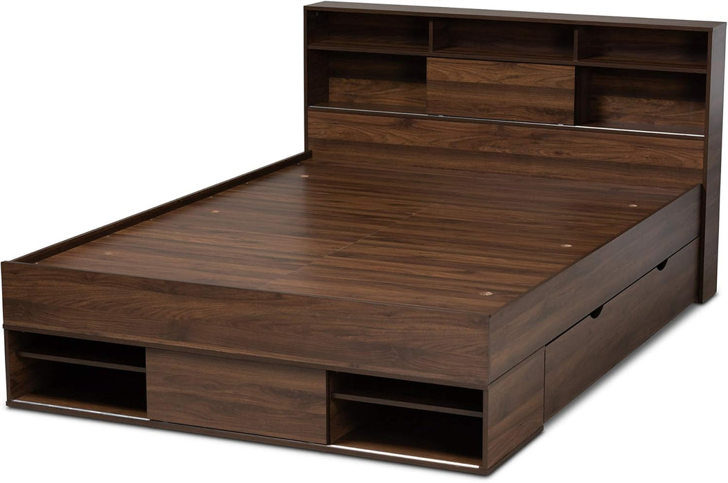 Beds (Platform), Queen, Dark Brown