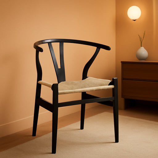 Weave Chair, Single, Black