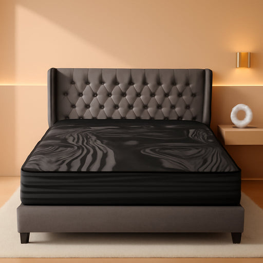 Queen Mattress, 14 Inch Hybrid Mattresses, Medium-Firm Feel with Pocket Springs & Cooling Gel Memory Foam, Certipur-Us Certified for Enhanced Support, Cooling & Motion Isolation