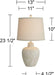 Romeo 23 1/2" High Table Lamps Set of 2 Distressed Earth Jar Farmhouse