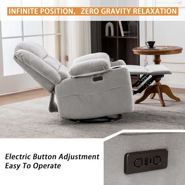 Power Rocking Recliner Massage Chair with USB