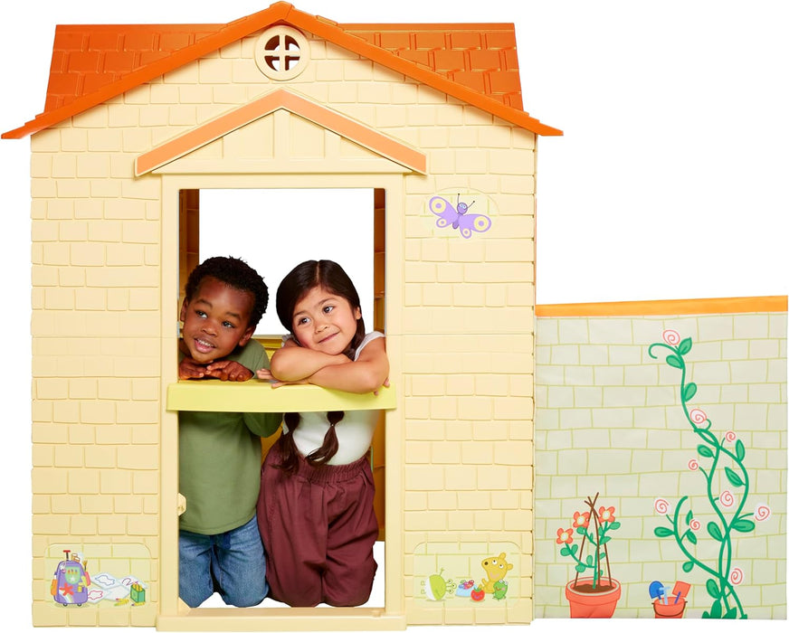 Peppa Pig Playhouse Indoor & Outdoor with Working Doors and Tunnel for Boys and Girls Ages 3+
