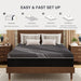 Queen Size Mattress 10 Inch Gel Memory Foam Medium